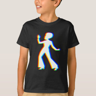 Camiseta Edm Tricolor - 70 Bailarina - Glitch - Rave St