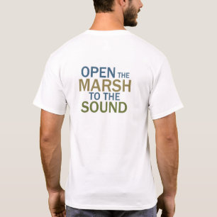 Camiseta Edmonds Marsh Estuary Asocia T-Shirt 1 con Ba