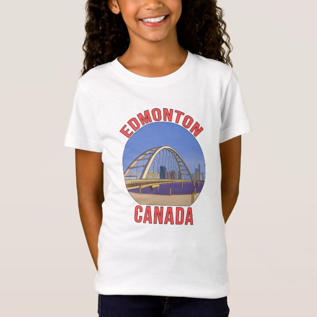 Camiseta Edmonton Alberta Canada (Anverso)