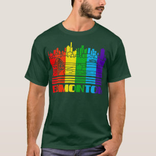 Camiseta Edmonton Orgullo Edmonton LGBT Gift LGBTQ Supporte