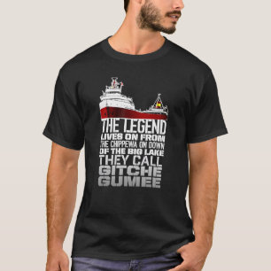 Camiseta Edmund Fitzgerald Ellos llaman a Gitche gumee