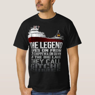 Camiseta Edmund Fitzgerald Unisex para Mujeres Hombres.