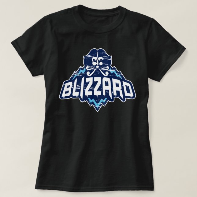 Camiseta edmundston blizzard Hockey Classic T Shirt (Diseño del anverso)