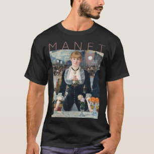 Camiseta Édouard Manet A Bar en el Folies Bergère