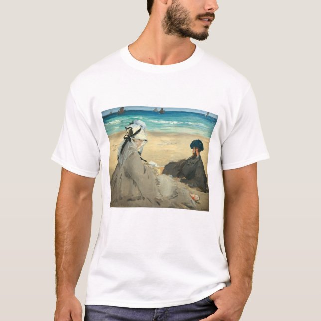 Camiseta Edouard Manet - En la playa (Anverso)