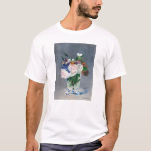 Camiseta Edouard Manet - Flores en un jarrón de cristal