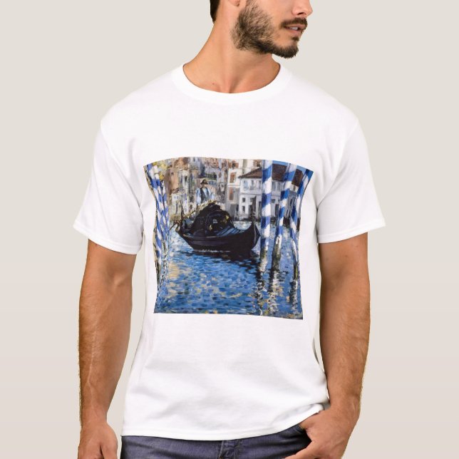 Camiseta Edouard Manet - Gran Canal, Venecia (Anverso)