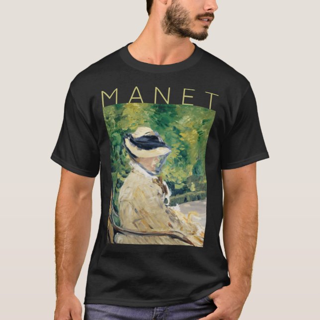 Camiseta Édouard Manet Madame Manet en Bellevue para Artis (Anverso)