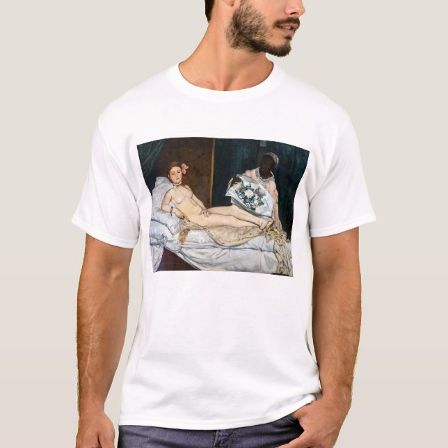 Camiseta Edouard Manet - Olympia (Anverso)