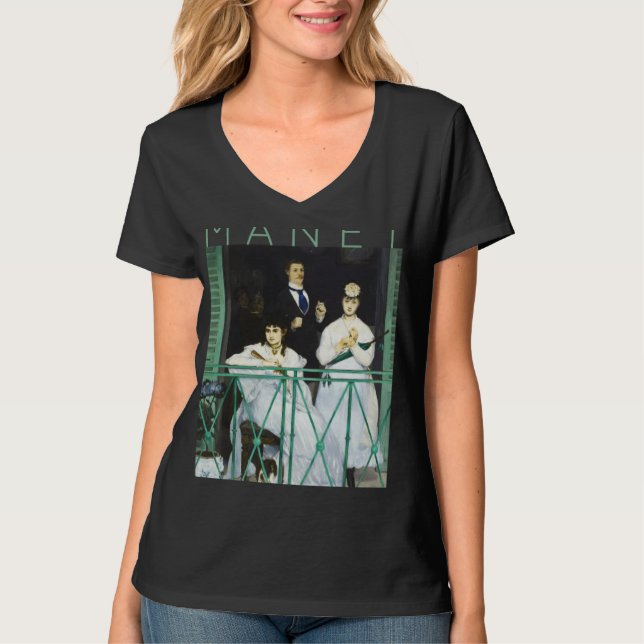 Camiseta Édouard Manet  The Balcony  for Artists (Anverso)