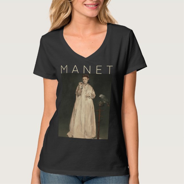 Camiseta Édouard Manet Young Lady in 1866 for Artists (Anverso)
