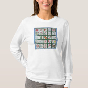 Camiseta Edredón con las flores de la estación, 1844 del