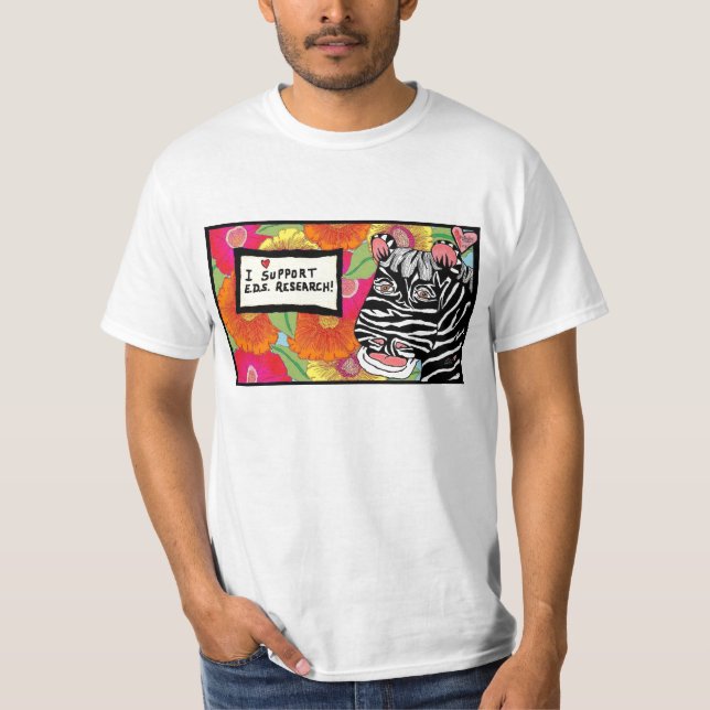 Camiseta EDS Research-5upportZebra 02 (Anverso)