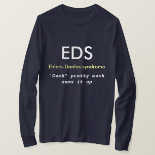 Camiseta EDS (síndrome de Ehlers-Danlos) Concienci