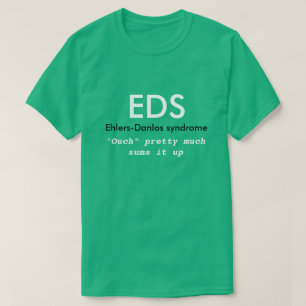 Camiseta EDS (síndrome de Ehlers-Danlos) Concienci