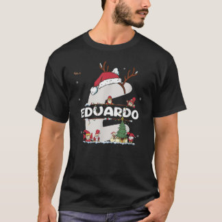 Camiseta Eduardo Navidades con Eduardo Nombre para navidade