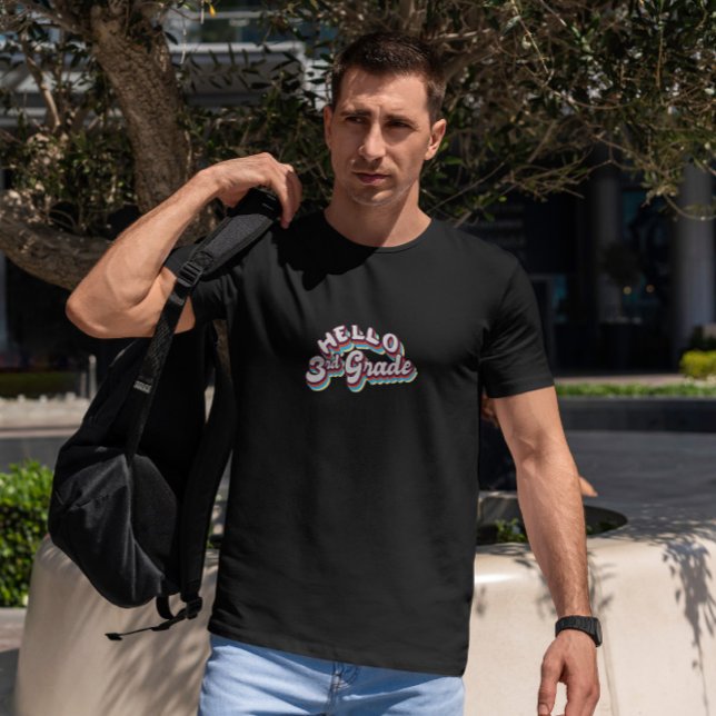 Camiseta Educación 3er Grado Retro Cita (Subido por el creador)