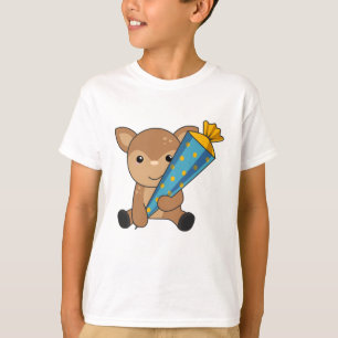 Camiseta Educación de la Escuela de Deer: niños en edad esc