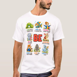 Camiseta Educación del Carácter Sé Amable Sé Creativo