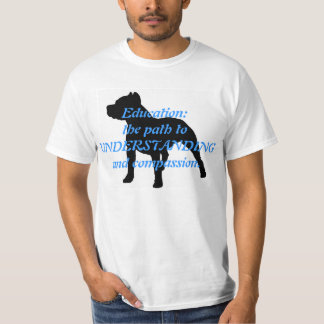 Camiseta Educación del pitbull