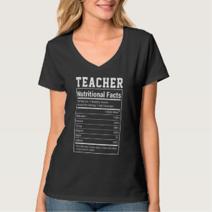 Camiseta Educación educativa con licencia de nutrición
