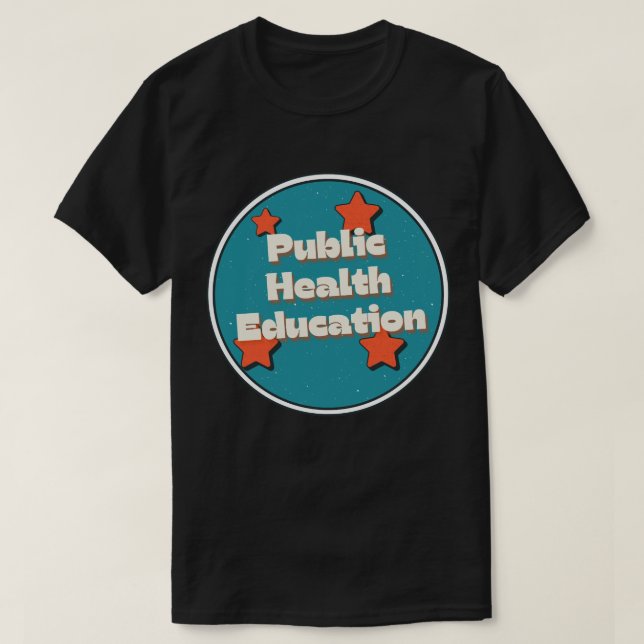 Camiseta Educación en Salud Pública (Diseño del anverso)
