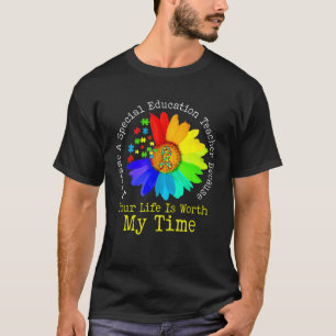 Camiseta Educación especial profesor universitario autismo