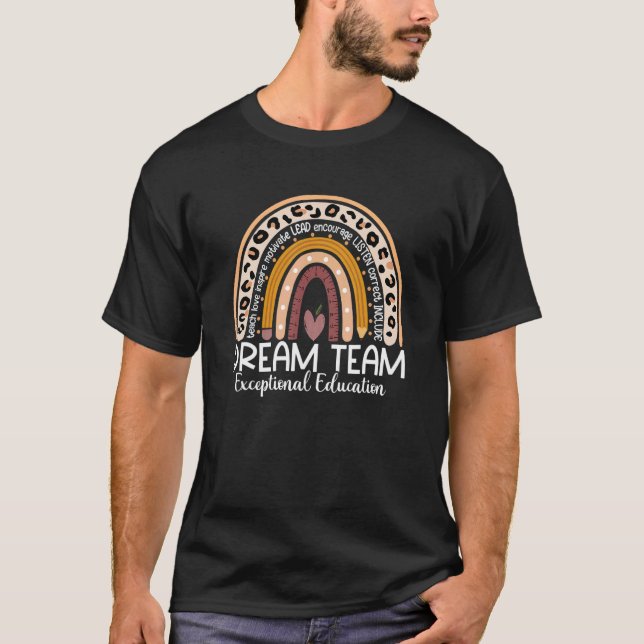 Camiseta Educación Excepcional: El profesor con VELOCIDAD A (Anverso)