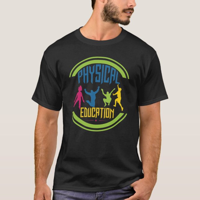 Camiseta Educación física con jugar de los niños (Anverso)
