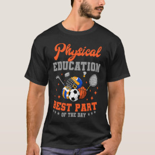Camiseta Educación física del entrenador de gimnasia del PE
