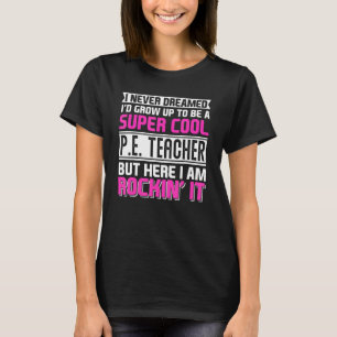 Camiseta Educación Física: El maestro de educación física v