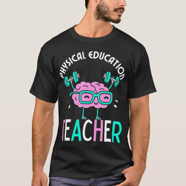 Camiseta Educación Física P.E. Profesor De Vuelta A La Escu (Anverso)