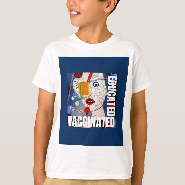 Camiseta Educación para la vacunación (Anverso)