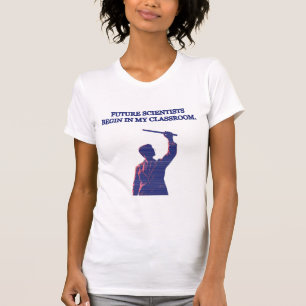 Camiseta Educador de Aula de Científicos del Futuro Diseño 
