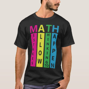 Camiseta Educador de citas matemáticas