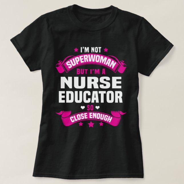 Camiseta Educador de enfermería (Diseño del anverso)