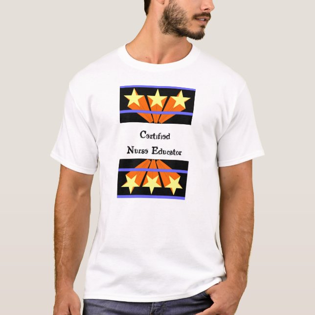 Camiseta Educador de la enfermera certificada (Anverso)