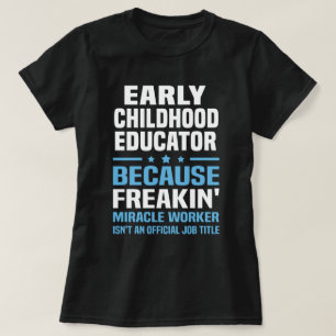 Camiseta Educador de la primera infancia