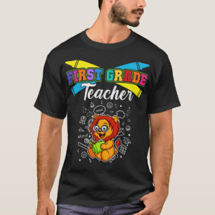 Camiseta Educador de primer grado de la escuela primaria