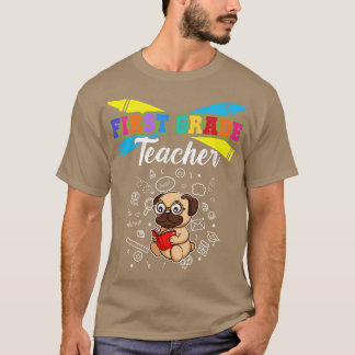 Camiseta Educador de primer grado en la escuela primaria 5