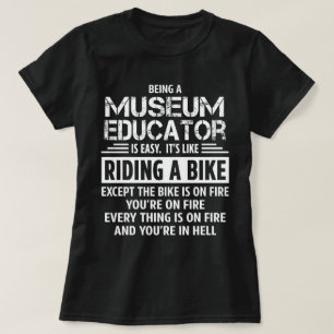 Camiseta Educador del museo