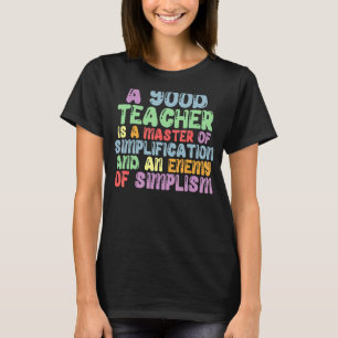 Camiseta Educador Docente de la Escuela de Tutores