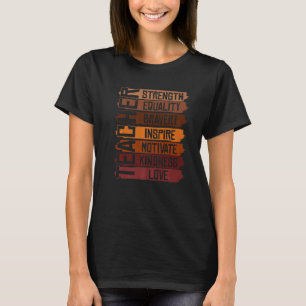 Camiseta Educador Docente Negro Afroamericano Historia Negr