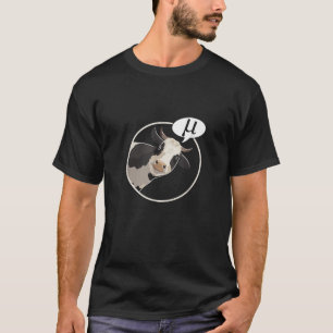 Camiseta Educador escolar griego de alfabeto para vaca