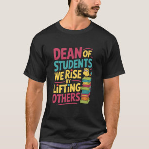 Camiseta Educador escolar y decano de estudiantes Diseño pa