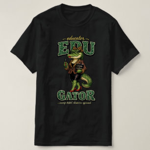 Camiseta Educador Gator, Maestro Caimán, Profesor Divertido