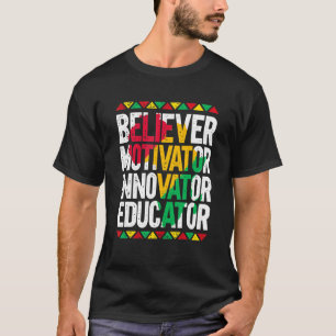 Camiseta Educador innovador motivador creyente 3