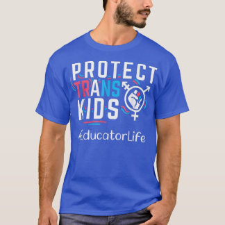 Camiseta Educador Protege A Los Niños Transgénero Orgullo L