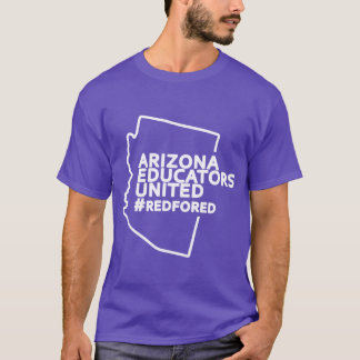 Camiseta Educadores de Arizona unieron a los profesores en 