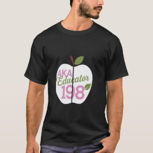 Camiseta Educadores y maestros divertidos y lindos AKA Educ